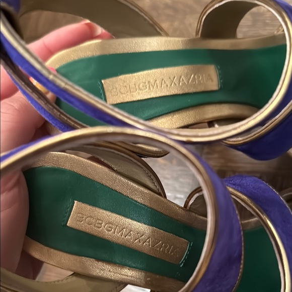 BCBG maxazria Suede sandals Women's size 6 - Picture 6 of 8